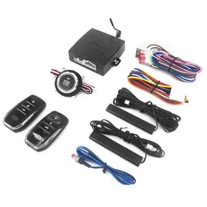 One-button Start Stop Car_Alarms Remote PKE RFID Car Alarm with Oil Pump Detection Car Security System