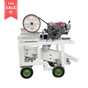 Petite machine de concassage de pierres de carrière mobile, concasseur à mâchoires portable avec moteur diesel - Product Image 6