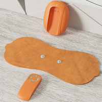Mini Autocollant de Massage Cervical pour la Relaxation Musculaire, Coussinets de Massage Papillon Antidérapants en ABS, Appareil de Massage TENS Sans Fil, 6 Modes, 20 Niveaux d'Intensité