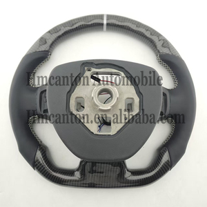 Quality Wholesale Smooth Leather Carbon Fibre Heating Steering <b>Wheel</b> for Chevrolet Camaro Car Steering <b>Wheel</b> - Product Image 4