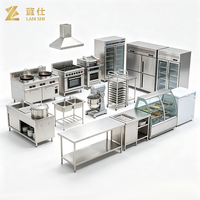 Solution complète d'équipement de cuisine commerciale pour les projets de restaurants et d'hôtels dans les pays en développement