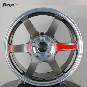 Forgex ล้อโครเมียมปลอมแปลงแบบ <span class=keywords><strong>TE37</strong></span> 19 20นิ้วขอบลึก5X114.3 5X120สำหรับ370Z 350Z Supra Civic เป็น BMW F30 G20 F32 G22 M4 M3 - Product Image 3