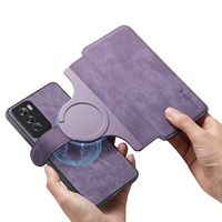Étui portefeuille magnétique détachable avec emplacements pour cartes et protection à 360° °   Étui à rabat en cuir PU pour OPPO Reno15F Reno15 Pro Find X9