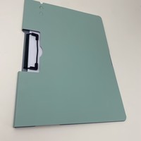 Carpeta de Archivo con Clip Metálico Resistente, Color Macaron, Organizador de Papel para Contratos de Oficina