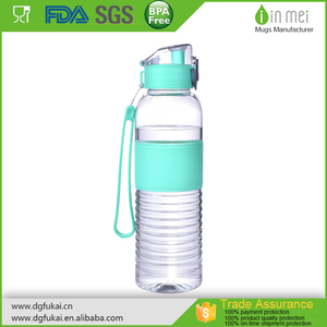 Fabricant d'usine OEM/ODM Bouteilles d'eau de gymnastique en plastique sans BPA avec couvercle et logo personnalisé de 600ml(20oz) les plus vendues - Product Image 3