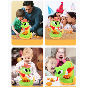 AJB Giocattoli Elettronici per <span class=keywords><strong>Bambini</strong></span> in Plastica ABS, Serpente Elettrico Interattivo, Cimelio Sonoro a Forma di Serpente per <span class=keywords><strong>Giochi</strong></span> e Interazione - Product Image 5