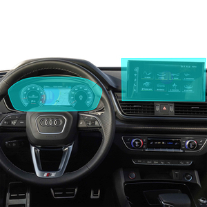 Grado AAA 2.5D Radiant 9H Dureza Protector de pantalla de vidrio templado para Audi Q5 Navegación <span class=keywords><strong>Película</strong></span> protectora de pantalla de coche - Product Image 1