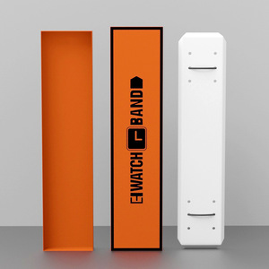 Caja de Papel Personalizada de Fábrica OEM, Caja de Embalaje de Papel y Plástico, Bandeja Interior para Correa de Reloj, Paquete de Venta al por Mayor y Menor - Product Image 4