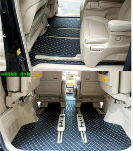 3D ลื่นทนทานยานพาหนะกันน้ำภายในรถเสื่อสำหรับ Alphard <span class=keywords><strong>Vellfire</strong></span> 2008 2009 2010 2012 2013 2014 - Product Image 3