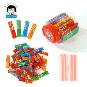 OEM Order Bubble Gum With Tattoo Sticker Candy Fruit Sweet Flavor Bubble Candy For Kids