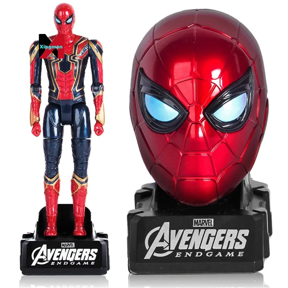 Low Price Sales Of American Hero Steel Spider Children's Toys PVC Statue Resin Super Action Doll Man Anime Figures