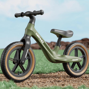 จักรยานทรงตัวสำหรับเด็กเซอร์เวตขนาด 12 นิ้วโครงอะลูมิเนียมอัลลอยด์ไม่มีแป้นเหยียบสำหรับเด็กอายุ 2-5 ปีขี่กลางแจ้ง - Product Image 1