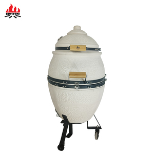 KIMSTONE seri baru Kamado perapian gantung panggangan 21 inci keramik pintu tangki memasak tradisional India