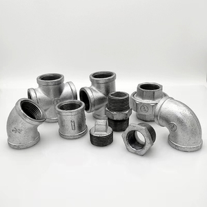 Trong kho <span class=keywords><strong>1</strong></span>/8 "đến 6" ren mạ kẽm khuỷu tay Công Đoàn sắt dễ uốn Phụ kiện thiết bị công nghiệp phụ kiện gas lĩnh vực dầu - Product Image 1