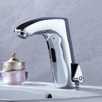 Capteur de température réglable automatique intelligent commercial capteur de mélangeur Besing robinets sans contact électrovanne d'eau