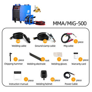 เครื่องเชื่อม Lanling 2025 รุ่นใหม่ <span class=keywords><strong>380V</strong></span> แบบแมนนวล Mig MMA TIG 3-in-1 กำลังไฟ 500A - Product Image 4