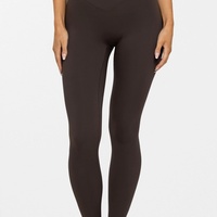 Chemise de yoga personnalisée antibactérienne, anti-odeur, respirante, à manches longues, colorée, 2 pièces, taille plus, avec ceinture de yoga