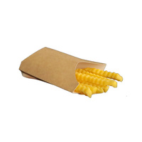 Boîte en papier jetable de qualité alimentaire pour frites, chips et services de restauration à emporter