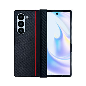 POLO Business Style étui de protection en fibre de carbone pour Z Fold 6 housse antichoc - Product Image 5