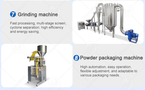Ligne de production de poudre de curcuma ORME Poudre de gingembre déshydratée Ligne de production - Product Image 5