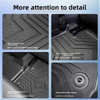 For North American Dodge Ram 1500 Eco-friendly TPE Car Floor MATS 2013 to 2018