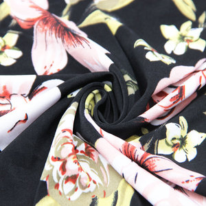 Tessuto stampato in maglia FDY elasticizzata a 4 vie in vendita calda per abito da donna - Product Image 5