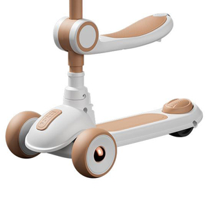 <span class=keywords><strong>Trottinette</strong></span> 3 en 1 pour enfants, 3 roues en PU avec LED, modes pédale et poussée, <span class=keywords><strong>trottinette</strong></span> multifonctionnelle de haute qualité pour garçons et filles - Product Image 2