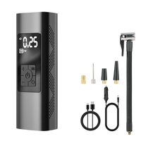 Pompe à Air Portable 6000mAh 130PSI, gonfleur de pneus électrique sans fil, compresseur d'air Rechargeable pour voiture, vélo, moto, balle, natation