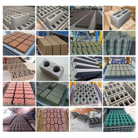 Machine de fabrication de briques entièrement automatique à haute efficacité et écologique Ligne de production modèle 4-35A-Machine de formage de blocs creux
