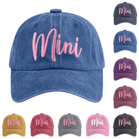 Cappello da Baseball in Cotone Lavato con Logo Ricamato Personalizzato, Stile Sportivo Casual Streetwear, Produzione OEM all'Ingrosso