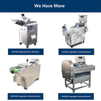 Industriële Elektrische Fruit Groente Slice Kubus Snijden Snijden Dicing Machine Aardappel Wortel Banaan Chips Cutter Slicer Dicer