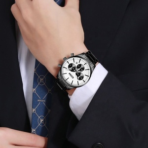 REWARD Luxury Business Mens Watch Logo Genuine <b>Leather</b> <b>Bracelet</b> Waterproof Watches for Men Reloj Analogico - Product Image 5
