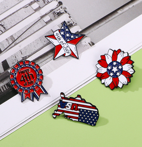 Broche Souvenir du 250e Anniversaire de l'Indépendance <span class=keywords><strong>Américaine</strong></span>, Vente Chaude en Gros, Décoration de Vêtements, Assortiment Tendance - Product Image 5
