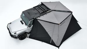 ADA OVERLAND mur d'<span class=keywords><strong>auvent</strong></span> extensible étanche en gros <span class=keywords><strong>pour</strong></span> <span class=keywords><strong>auvent</strong></span> 270 1.9m/2.3m <span class=keywords><strong>de</strong></span> hauteur facile à ouvrir et à fermer avec ouverture <span class=keywords><strong>de</strong></span> cheminée - Product Image 3