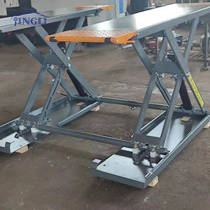 Vendita diretta in fabbrica a forbice a forbice per auto sollevatore certificato 1.2M e 1.6M a metà posizione 3T 4 Ton sollevatori idraulici a forbice per auto - Product Image 4