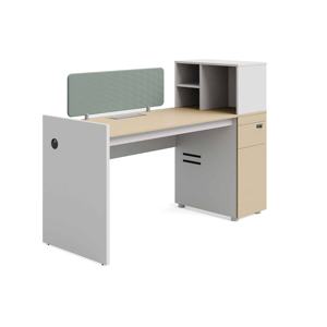 莫登可转换现代办公工作站书桌2/<span class=keywords><strong>4</strong></span>/6人电脑桌办公卧室使用现代办公家具 - Product Image 4