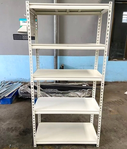 저렴한 가격 5단 내구성 강철 무볼트 리벳 창고 보관 진열대 차고 및 슈퍼마켓용 - Product Image 3