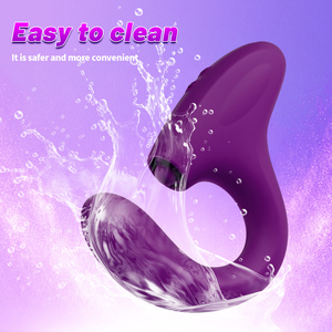 Vibrador de Conejo 2 en 1, Estimulador de Punto <span class=keywords><strong>G</strong></span> y Clítoris, Masajeador Manual Silencioso e Impermeable para Mujeres Principiantes y Parejas - Product Image 5