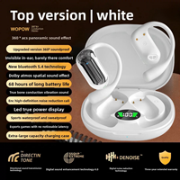 Écouteurs sportifs sans fil Bluetooth, légers, ergonomiques, intra-auriculaires, résistants à la transpiration, avec réduction de bruit, longue autonomie