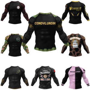 Nouveau maillot de sport camouflage Kimono Jiu Jitsu Muay Thai Rashguard Gym Boxe avec motif imprimé T-shirt - Product Image 1