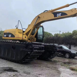 Excavadora Caterpillar 320C/D usada de 2018-2020 Buggy anfibio Marsh de pluma larga con motor CAT y componentes de bomba - Product Image 1