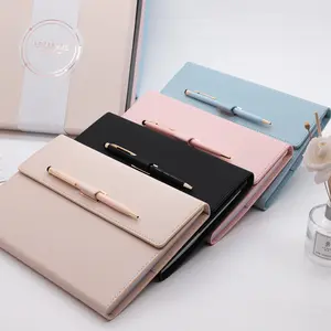 SIDAIXUE set hadiah kustom Notebook kulit PU mewah untuk perencanaan anak perempuan