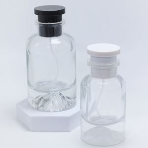 Vente flash - Flacon de parfum en verre rouge de 30 ml, 50 ml, 100 ml, en stock, flacon de parfum en verre épais de luxe avec bouchons - Product Image 6