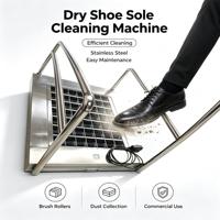Machine électrique de nettoyage de semelles de chaussures, nouvelle machine de lavage et de désinfection de bottes en caoutchouc avec alimentation 220V en promotion