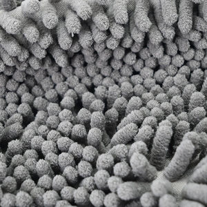 مايكروفايبر شنيل سيليكون فرشاة حمام قفاز منتجات تنظيف الحيوانات الأليفة قفازات القط الكلب حمام - Product Image 4