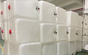 Réservoir IBC en HDPE de <span class=keywords><strong>1000</strong></span> L, <span class=keywords><strong>conteneur</strong></span> en <span class=keywords><strong>plastique</strong></span> de qualité alimentaire, avec <span class=keywords><strong>palette</strong></span> en acier pour le stockage et le transport d'eau, de produits chimiques et d'huile, vente en gros - Product Image 3