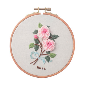 Tự làm Handmade Hoa Cross Stitch bán buôn đấm kim thủ công Kit món quà lưu niệm DIY hoa thêu Kit cho người mới bắt đầu - Product Image 5