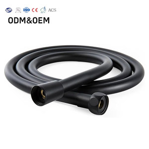 Manguera de Ducha de PVC Flexible Negra de Nuevo Estilo, Anti-Torceduras, de Alta Presión, a Prueba de Explosiones, Fácil Instalación - Product Image 1