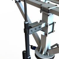 Petit suiveur solaire/suiveur de soleil pour 2 panneaux photovoltaïques, suivi automatique du soleil par capteur de lumière, étanche, avec moteur à engrenages et actionneur linéaire