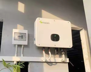 Système solaire hybride triphasé Growatt 5KW 10KW 15KW 20KW 30KW 40KW 50KW connecté au réseau - Product Image 2